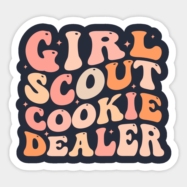 girl scout cookie dealer Sticker by TheDesignDepot